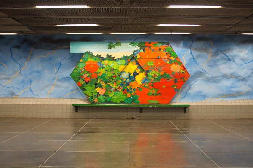 متروی استکهلم؛ طولانی ترین گالری هنری در جهان