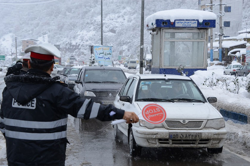 بارش برف و باران در ۶ استان کشور و وضعیت راه ها