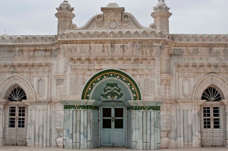 معماری هندی ساختمان مسجد رنگونی ها آبادان