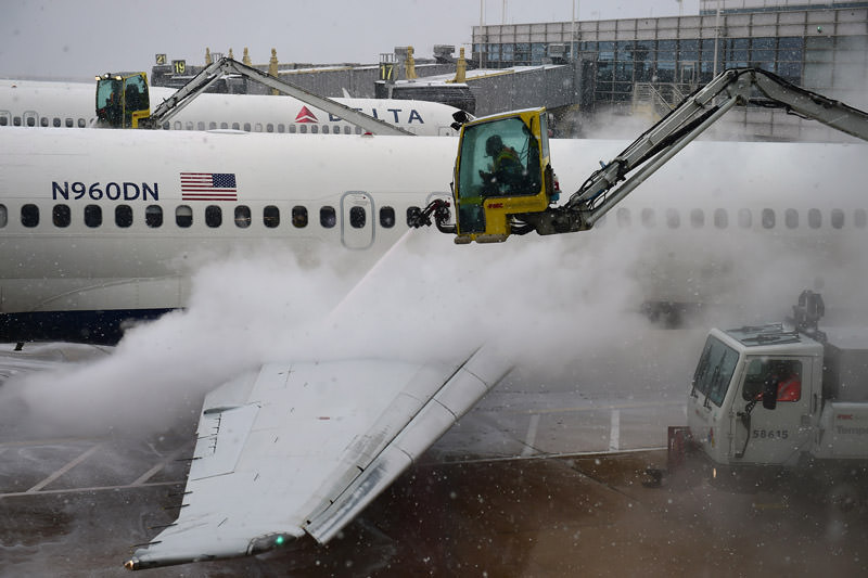 یخ زدایی هواپیما