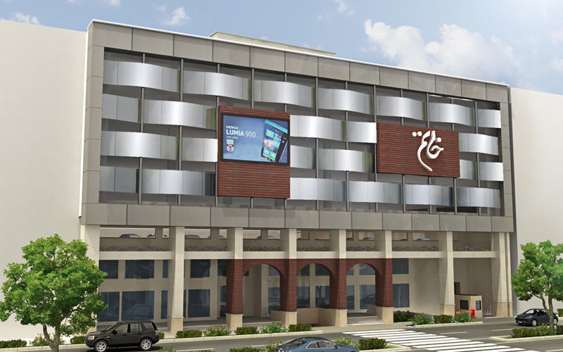 ماکت مرکز خرید خاتم از مرکز خرید اراک