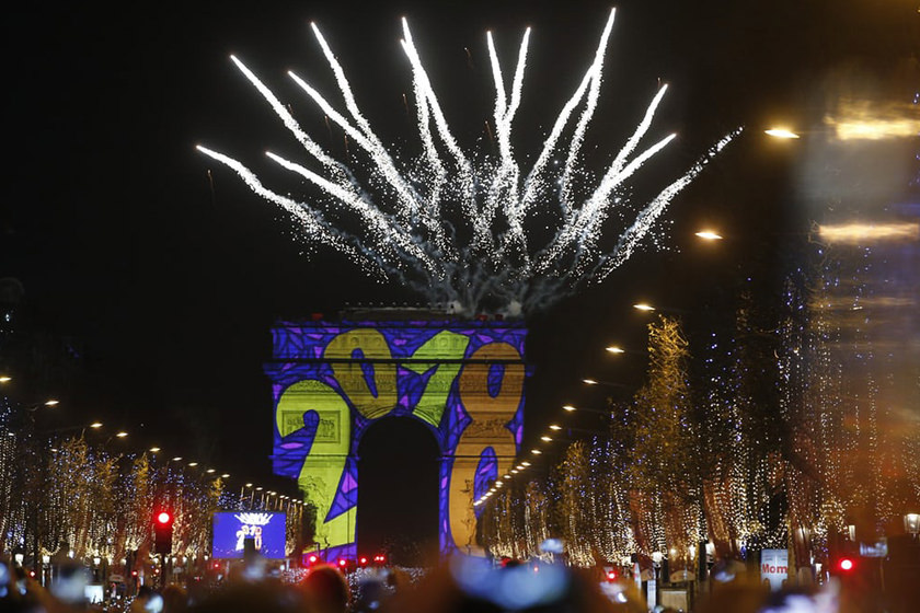 جشن سال نوی میلادی در سراسر دنیا