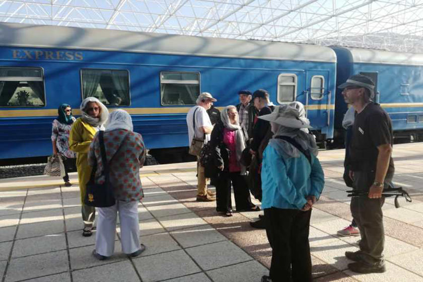 ورود قطار گردشگری بین المللی «راه ابریشم» به ایران