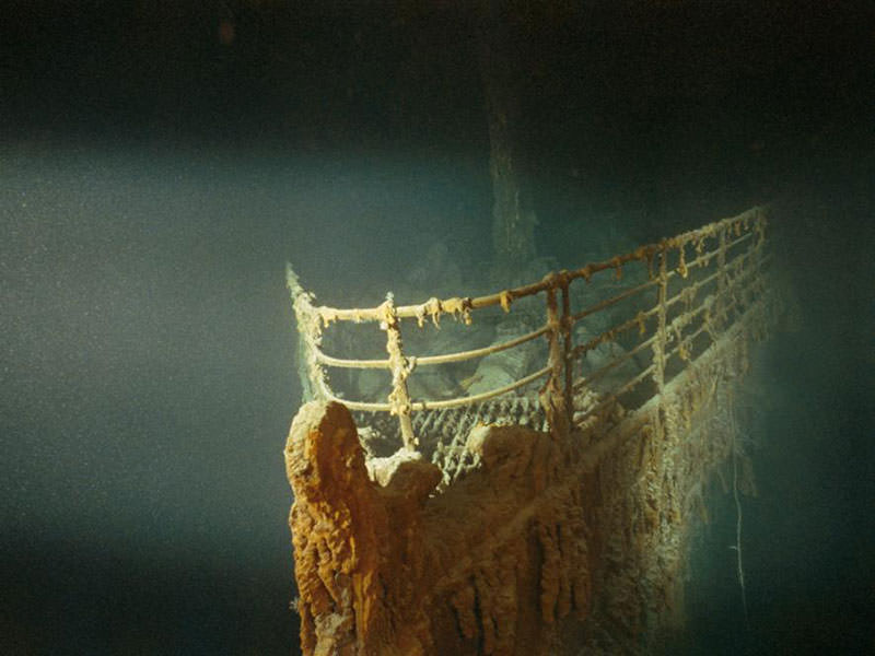 کشتی غرق شده