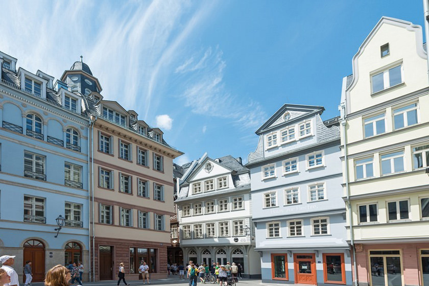 بازسازی یک محله قدیمی فرانکفورت، ۷۰ سال پس از جنگ