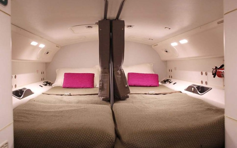اتاق خواب هواپیما