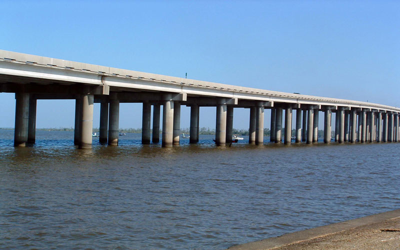 ۱۱. پل مانچاک سوامپ (Manchac Swamp Bridge)