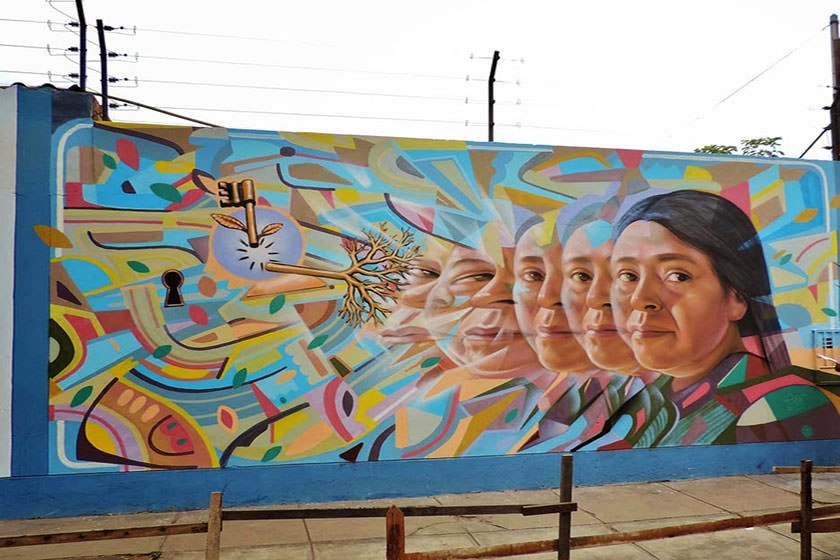 نقاشی خیابانی در پرو دوباره جان می‌‌گیرد