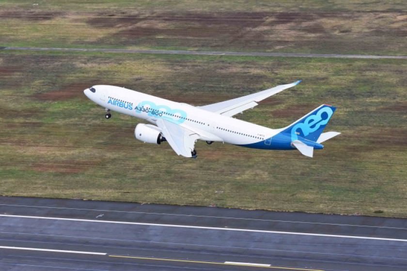 پرواز آزمایشی ایرباس A330-800 در تولوز انجام شد
