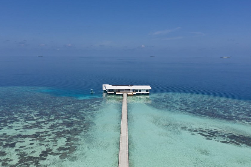 اولین ویلای زیر آبی جهان در مالدیو افتتاح شد