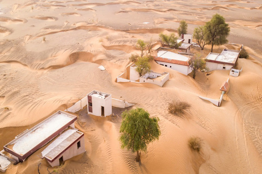 دهکده ای دفن شده‌‌ در المدام، امارات متحده عربی