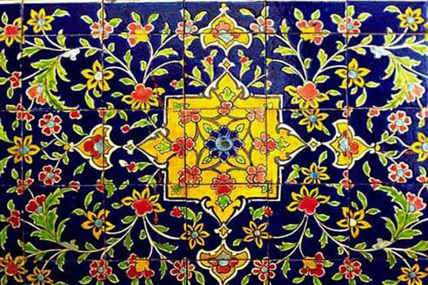 ثبت ملی هنر کاشی هفت رنگ شیراز