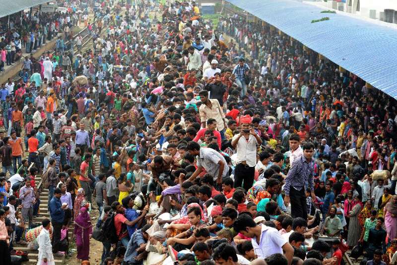 تراکم جمعیت در بنگلادش
