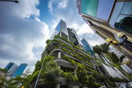  ترکیب مفهوم جنگل و هتل در معماری خیره کننده هتل پارک رویال سنگاپور