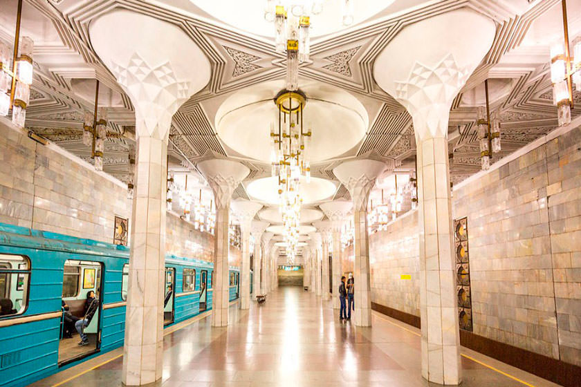متروی تاشکند، جایی که ۴۰ سال بازدید از آن ممنوع بود