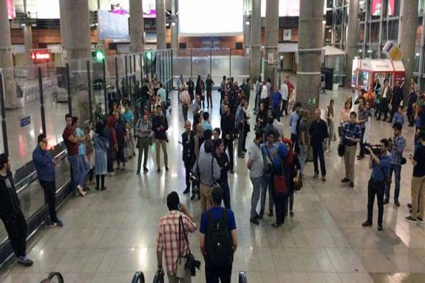 سرگردانی مسافران در فرودگاه امام در پی لغو پرواز تهران-استانبول