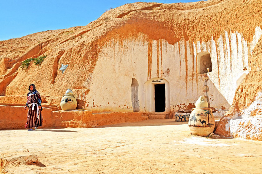 تونس؛ کشوری با خانه‌ های زیرزمینی چند صد ساله