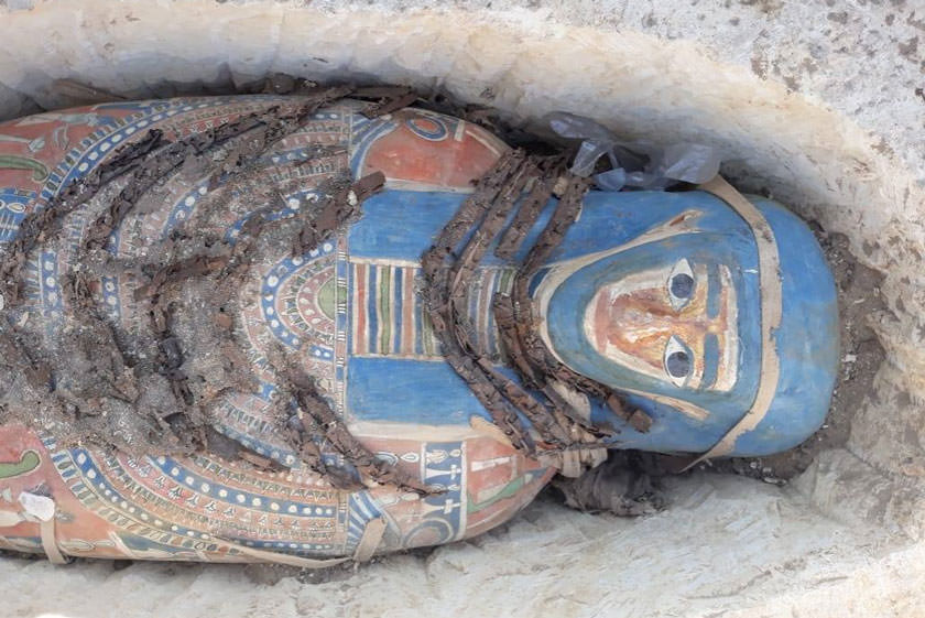 ۸ مومیایی باستانی در مصر کشف شد