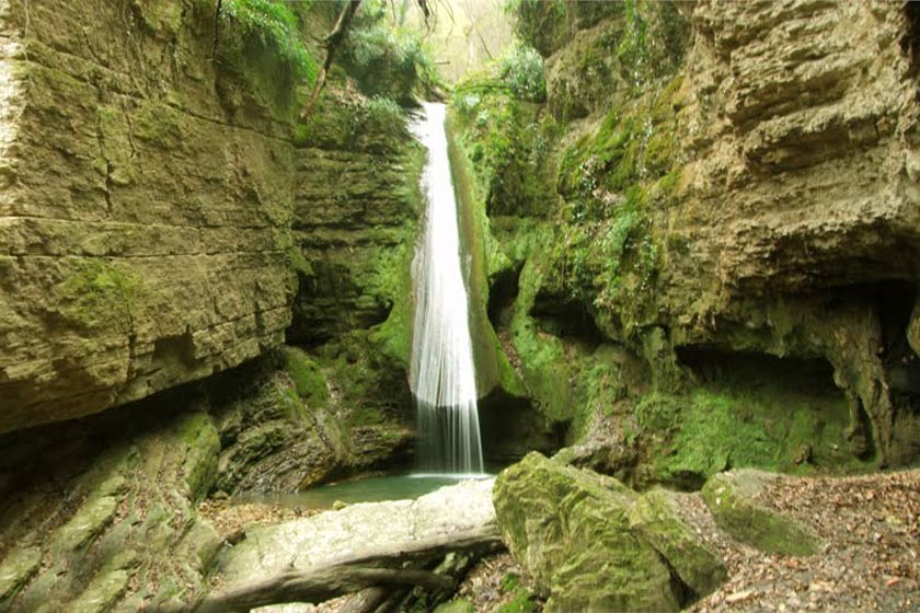 آبشار سنگ نو بهشهر 