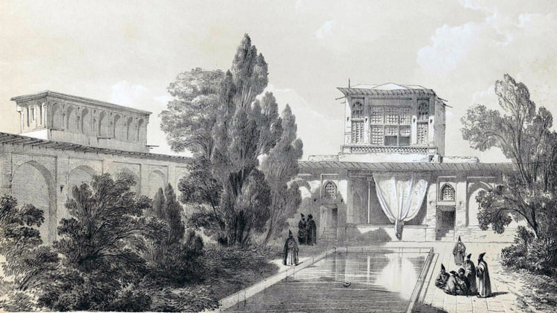 کاخ گلستان و سفرنامهنویسان خارجی کاخ گلستان و سفرنامهنویسان خارجی