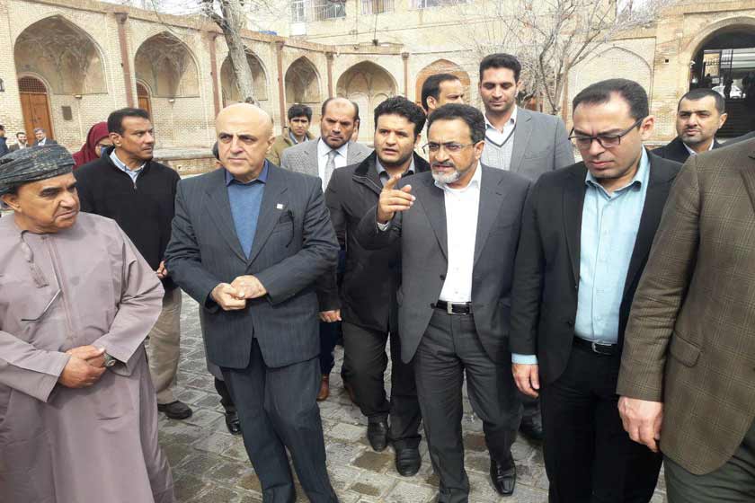بازدید وزیر گردشگری عمان از سعدالسلطنه قزوین و تقویت روابط ایران و عمان در حوزه گردشگری
