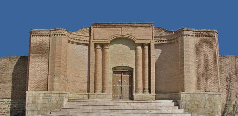 سردر ورودی قلعه سردار افشار