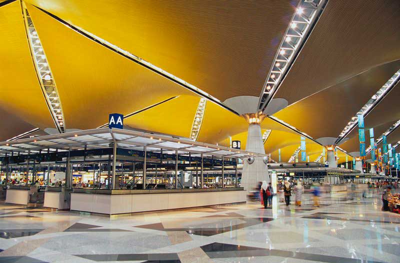 فرودگاه بین المللی کوالالامپور، مالزی