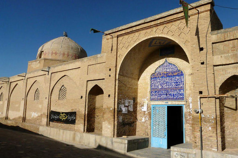 دیوارهای کاهگلی مسجد جامع گلپایگان