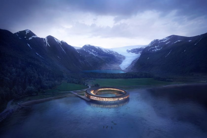 اولین هتل انرژی مثبت جهان، بالاتر از مدار شمالگان