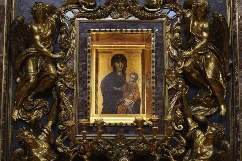 نقاشی مورد علاقه پاپ در رم بازسازی می‌شود