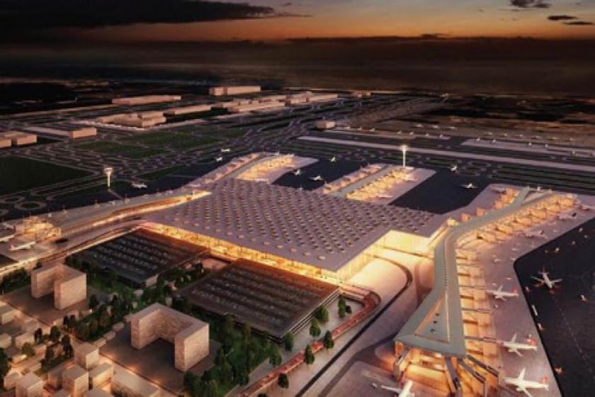 افتتاح بزرگترین فرودگاه استانبول مجهز به فناوری مدرن
