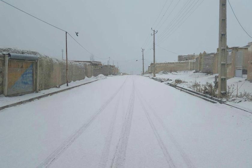  بارش سنگین برف در استان البرز تا ظهر ادامه دارد