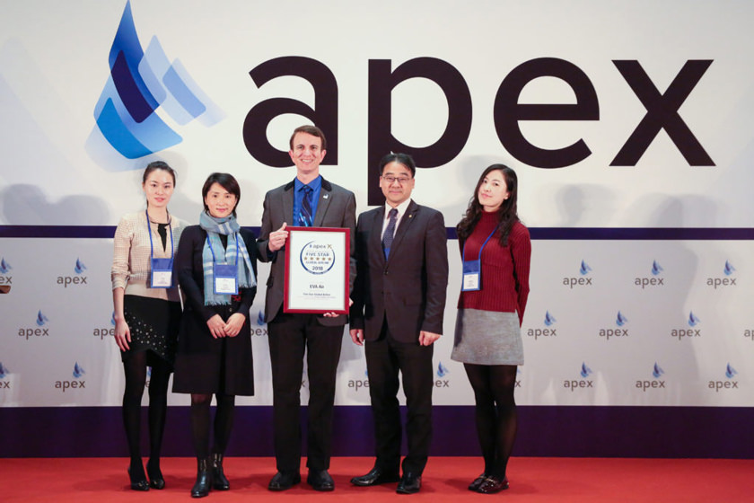 هواپیمایی ژاپن جایزه بهترین خدمات در کابین و وای فای را دریافت کرد