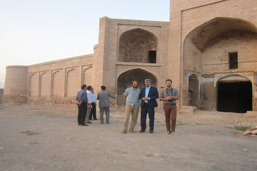 کشف منبر مسجد شهر تاریخی فریمان
