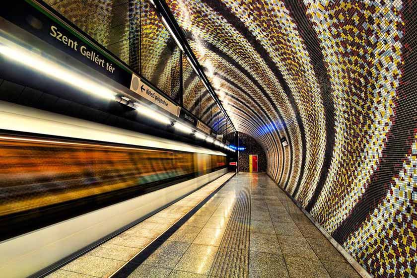 Станции метро будапешта