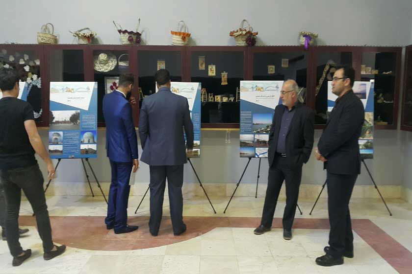 برگزاری نمایشگاه آشنایی با بناهای تاریخی و ثبت ملی منطقه‌ آزاد اروند در موزه آبادان