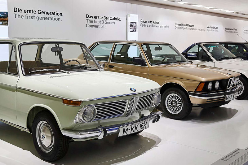 سری اتومبیل ها در موزه BMW