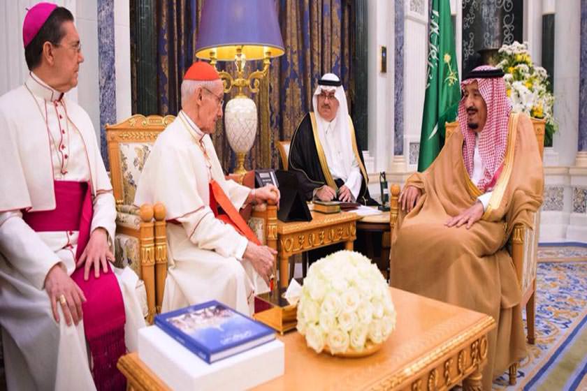 امضای توافقنامه بین عربستان و واتیکان برای احداث کلیسا در ریاض