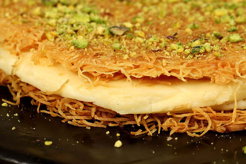 تماشا کنید: ترک ها شیرینی کونفه را چطور تهیه می‌کنند