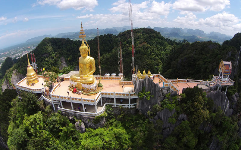 معبد غار ببر یا معبد وات تام سوا (Tiger Cave Temple - Wat Tham Suea)