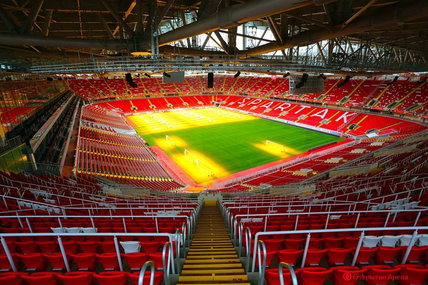 استادیوم اوتکریتی آرنای اسپارتاک مسکو؛ میزبان جام جهانی 2018