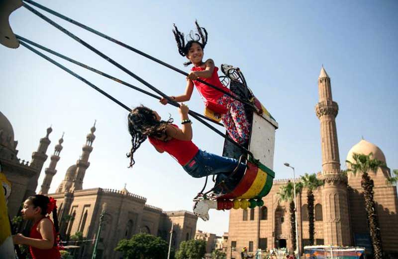 تاب بازی کودکان در قاهره