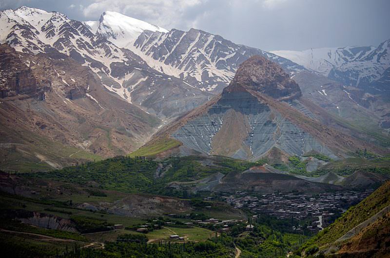 روستای خفر در مناطق کوه پایه ای