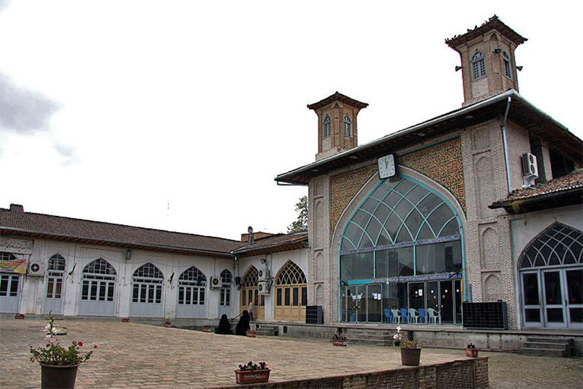 بازسازی مسجد جامع ساری پس از اتفای حریق