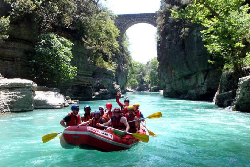 بهترین مکان های ترکیه برای رفتینگ در آب های خروشان