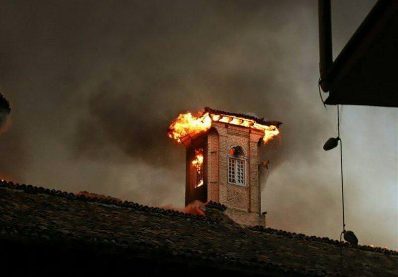 حادثه‎ی آتش‎سوزی مسجد جامع ساری
