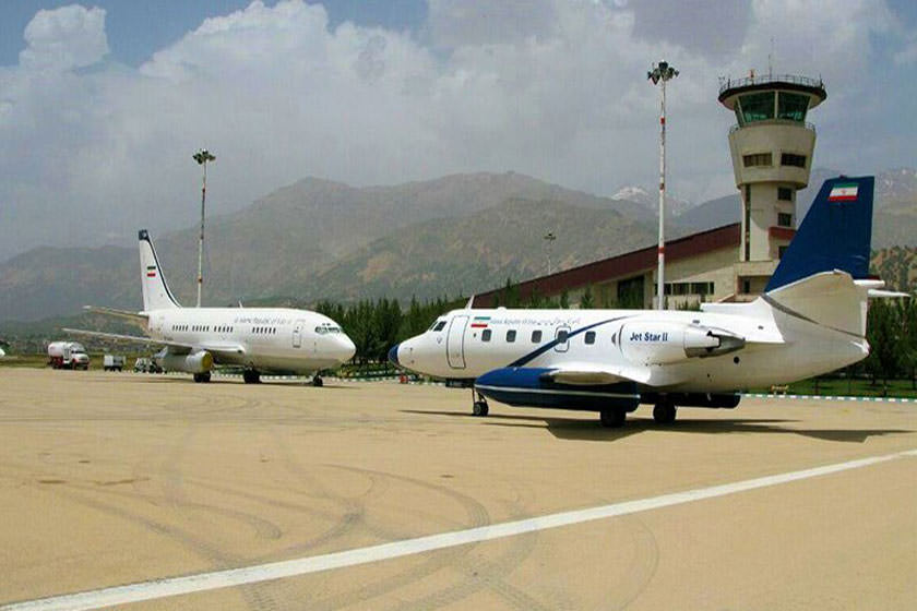  فرودگاه بین المللی همدان مجددا پروازهای کیش و مشهد را لغو کرد