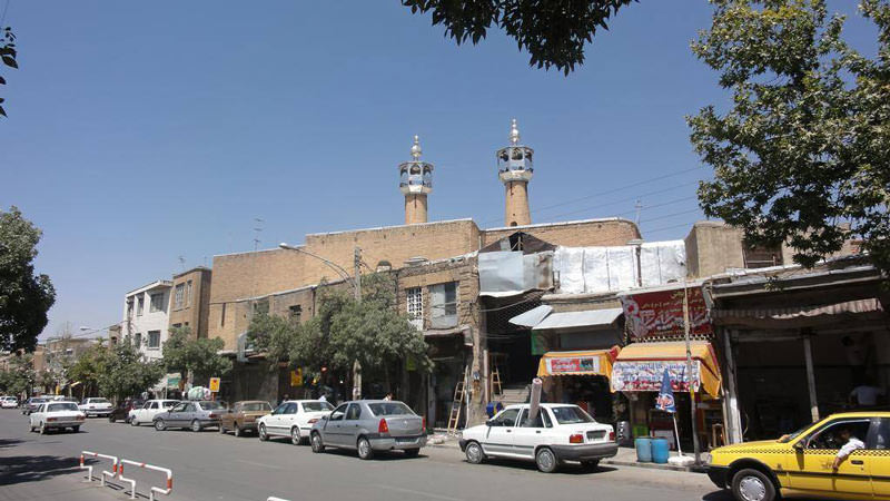 خیابان منتهی به مسجد جامع تویسرکان