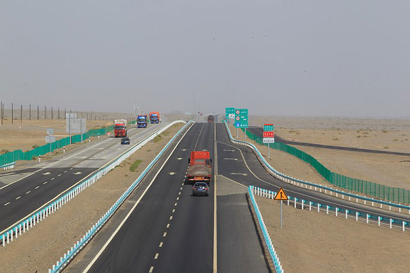 افتتاح بزرگراه باکو-آستارا
