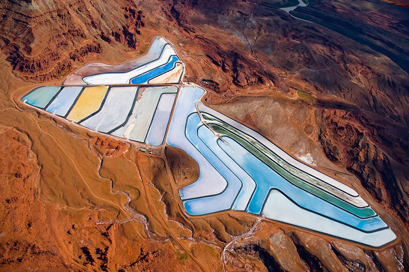 تصاویر هوایی سورئال از جالب ترین چشم اندازهای جهان